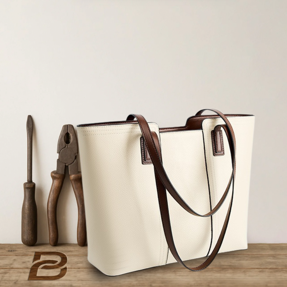 BERK | Shopper Leather Bag with Large Capacity