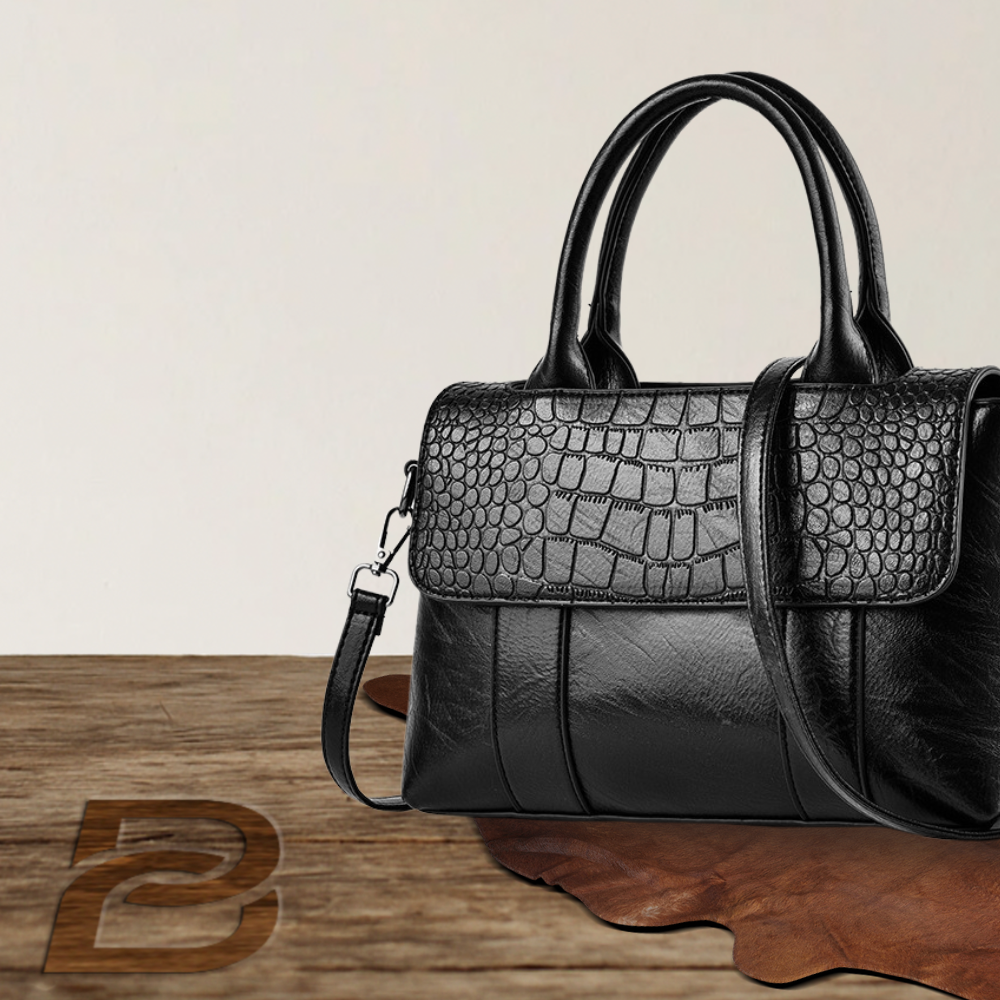 BERK | Structured leather bag with large capacity