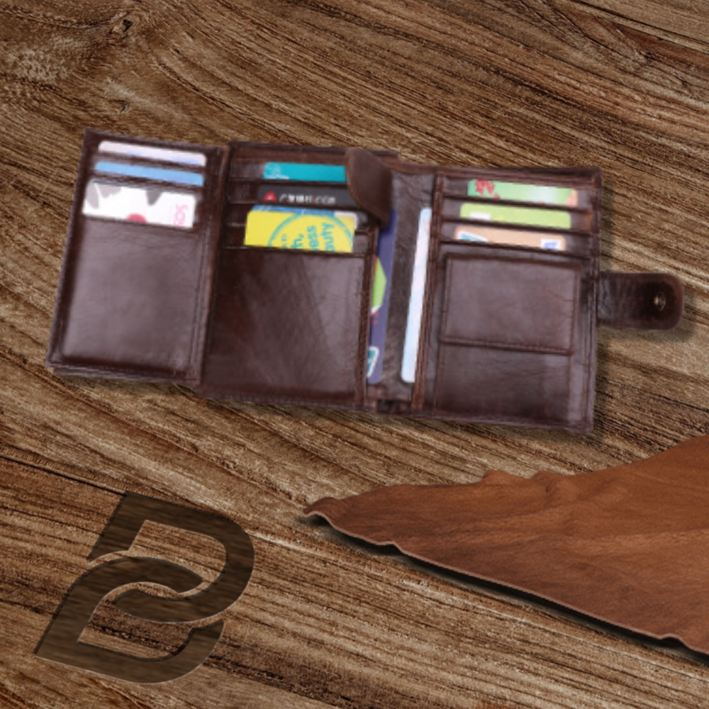 BERK | Multiple Compartment Leather Wallet