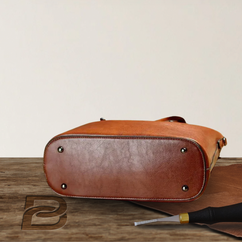 Vintage leather shoulder bag - My last collection