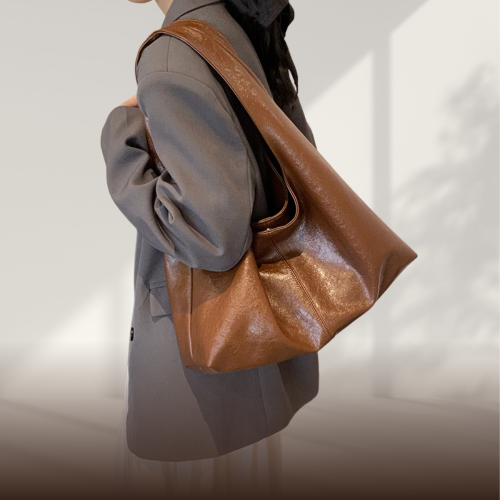 BERK | Vintage leather commuter bag