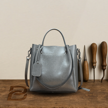 BERK | Vintage Large Capacity Leather bag