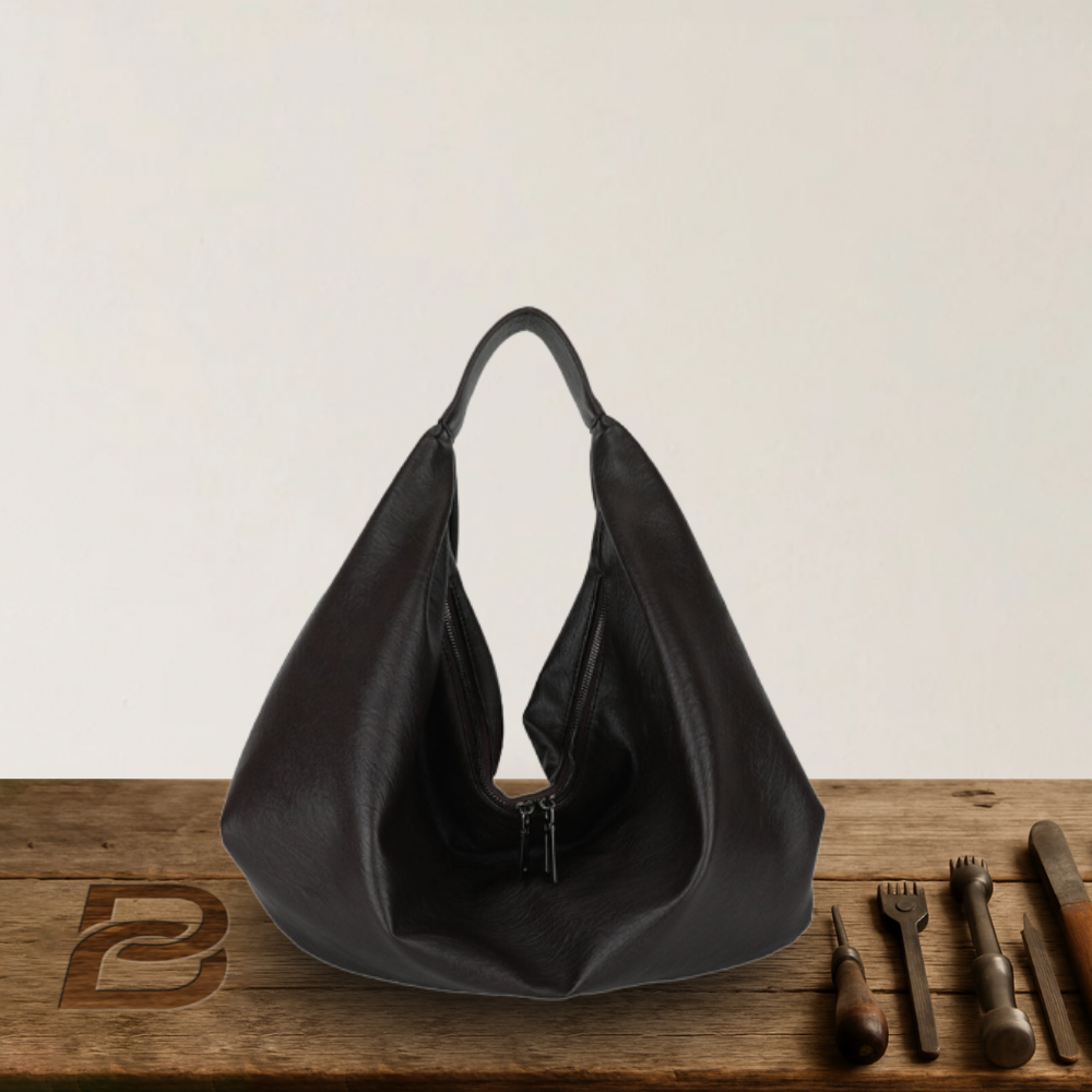 BERK | High-quality oversized leather tote bag