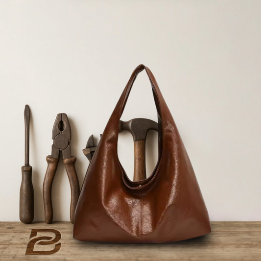 BERK | Vintage leather commuter bag