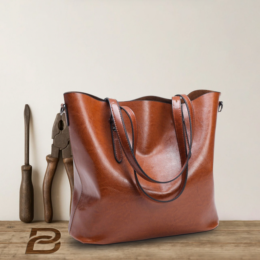 Vintage leather shoulder bag - My last collection