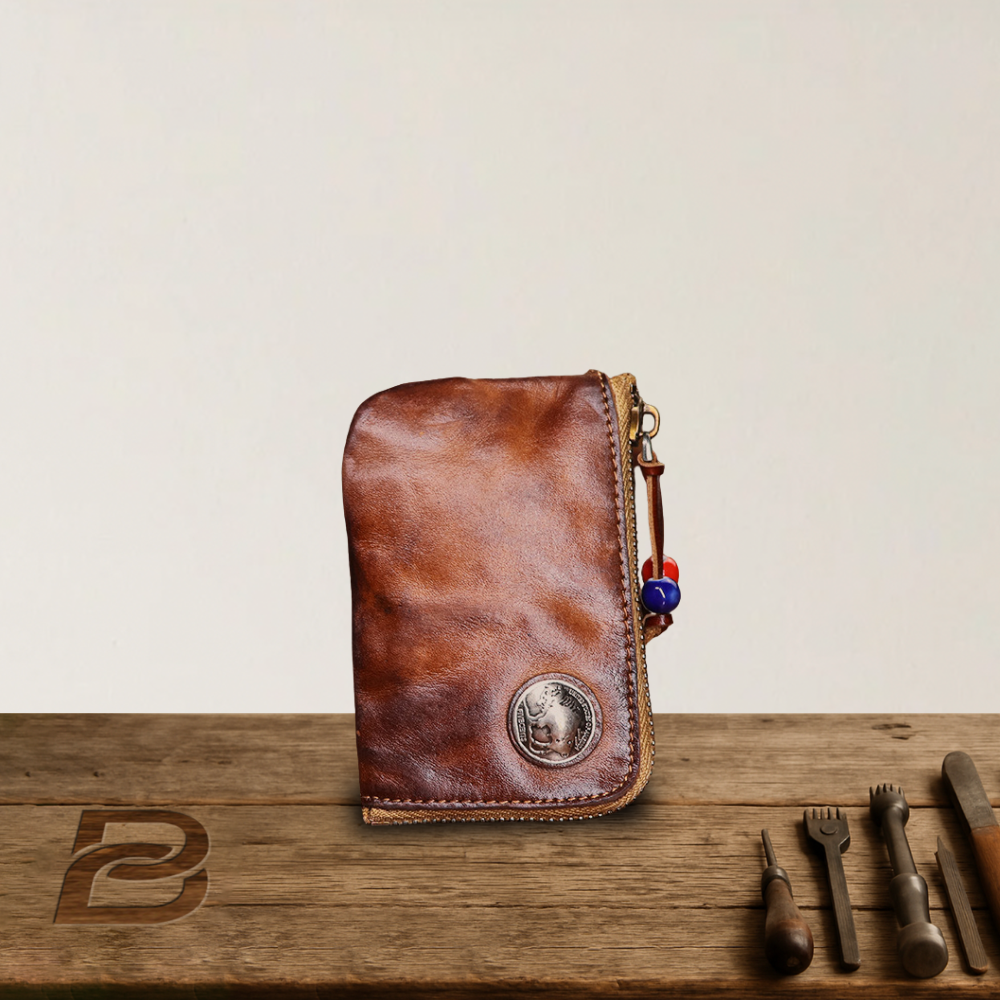 BERK | Vintage Tanned Leather Wallet