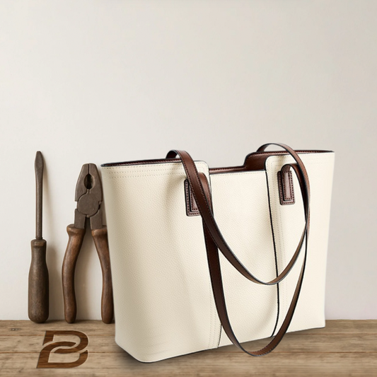BERK | Shopper Leather Bag with Large Capacity