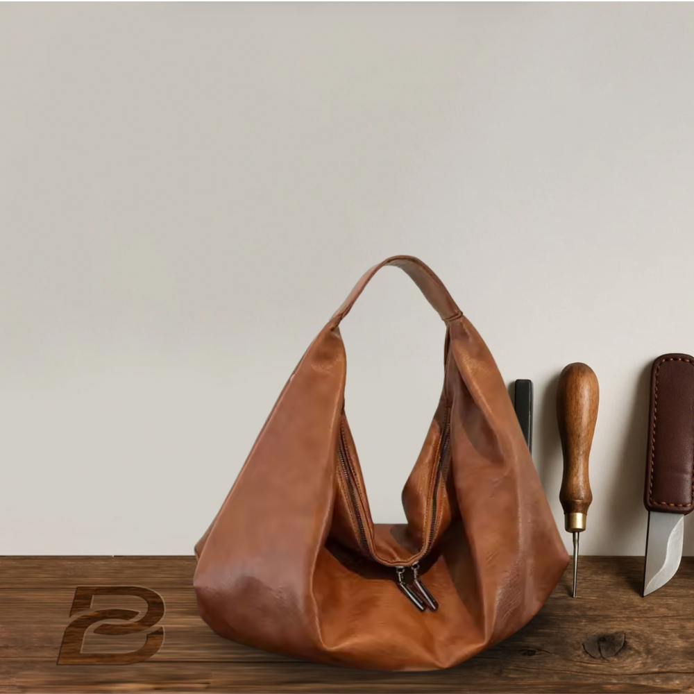 BERK | High-quality oversized leather tote bag