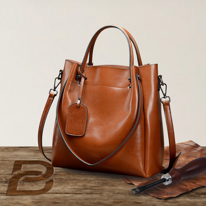 BERK | Vintage Large Capacity Leather bag