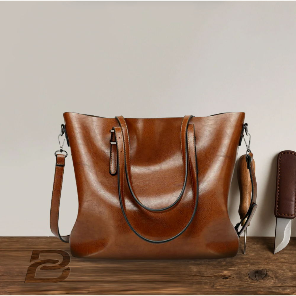 Vintage leather shoulder bag - My last collection