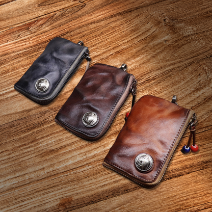 BERK | Vintage Tanned Leather Wallet