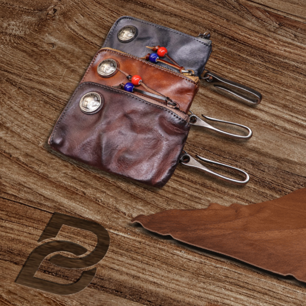 BERK | Vintage Tanned Leather Wallet