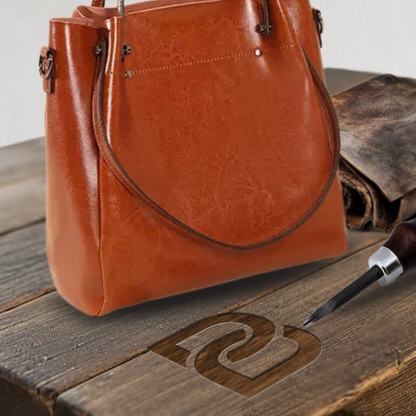 BERK | Vintage Large Capacity Leather bag