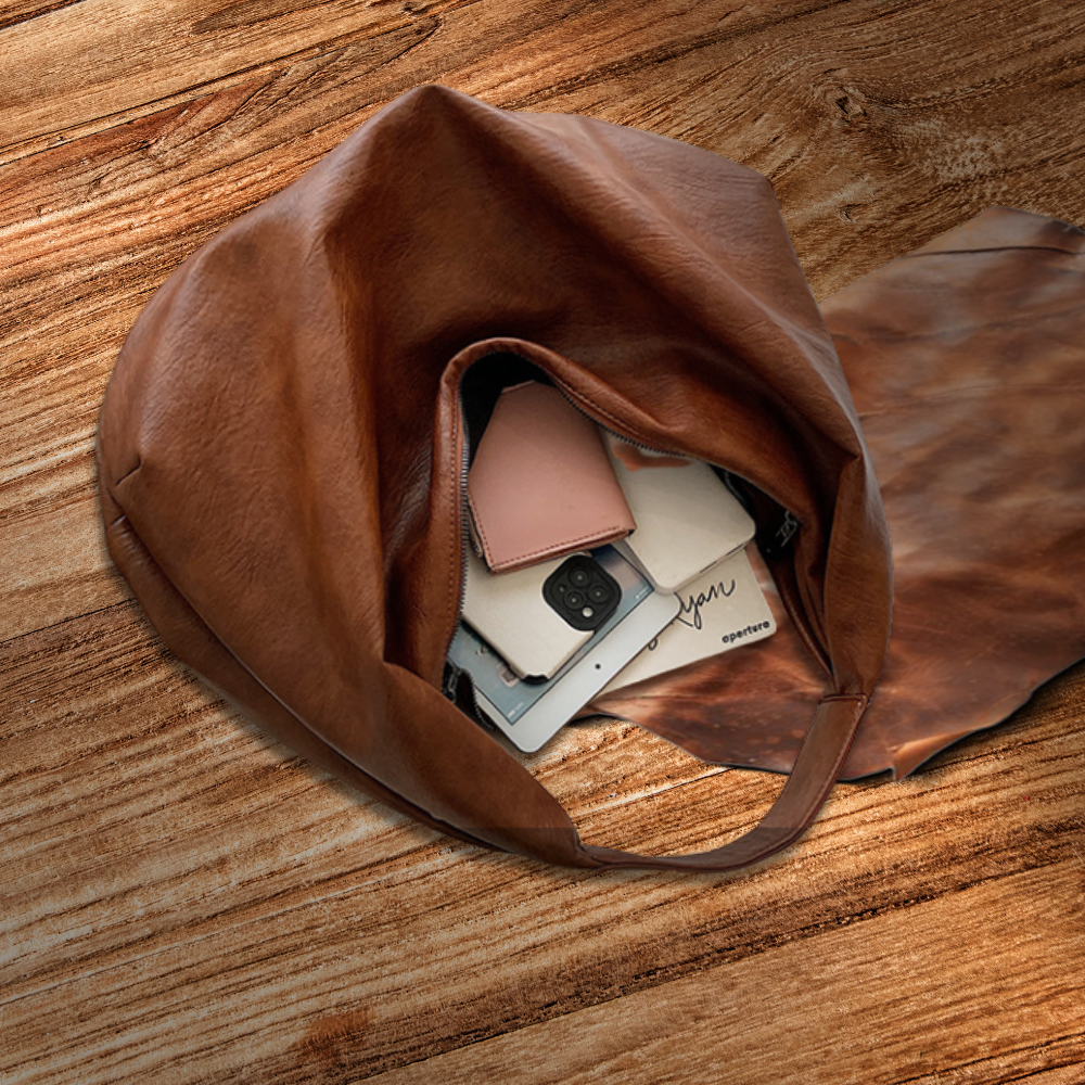BERK | High-quality oversized leather tote bag