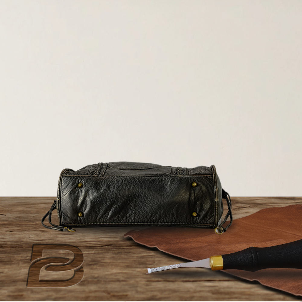 BERK | Retro leather handbag with large capacity