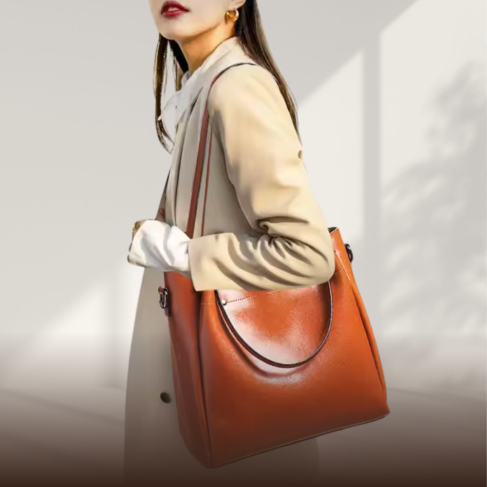 BERK | Vintage Large Capacity Leather bag