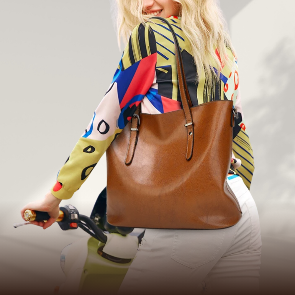 Vintage leather shoulder bag - My last collection