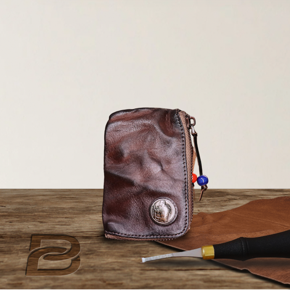 BERK | Vintage Tanned Leather Wallet