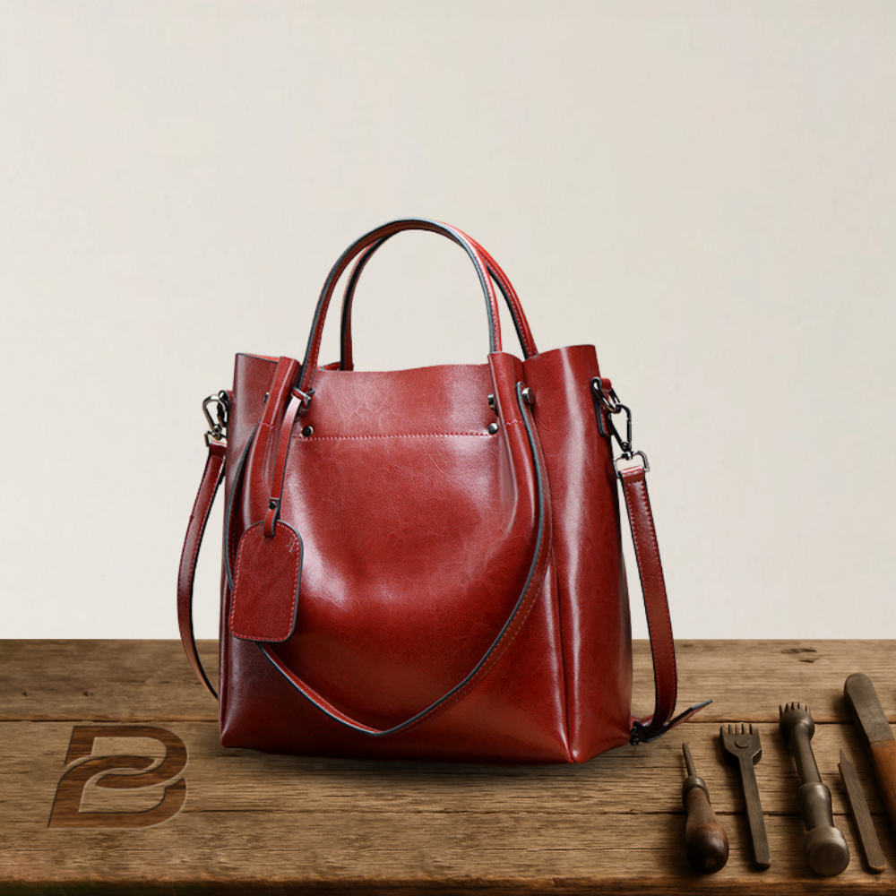 BERK | Vintage Large Capacity Leather bag